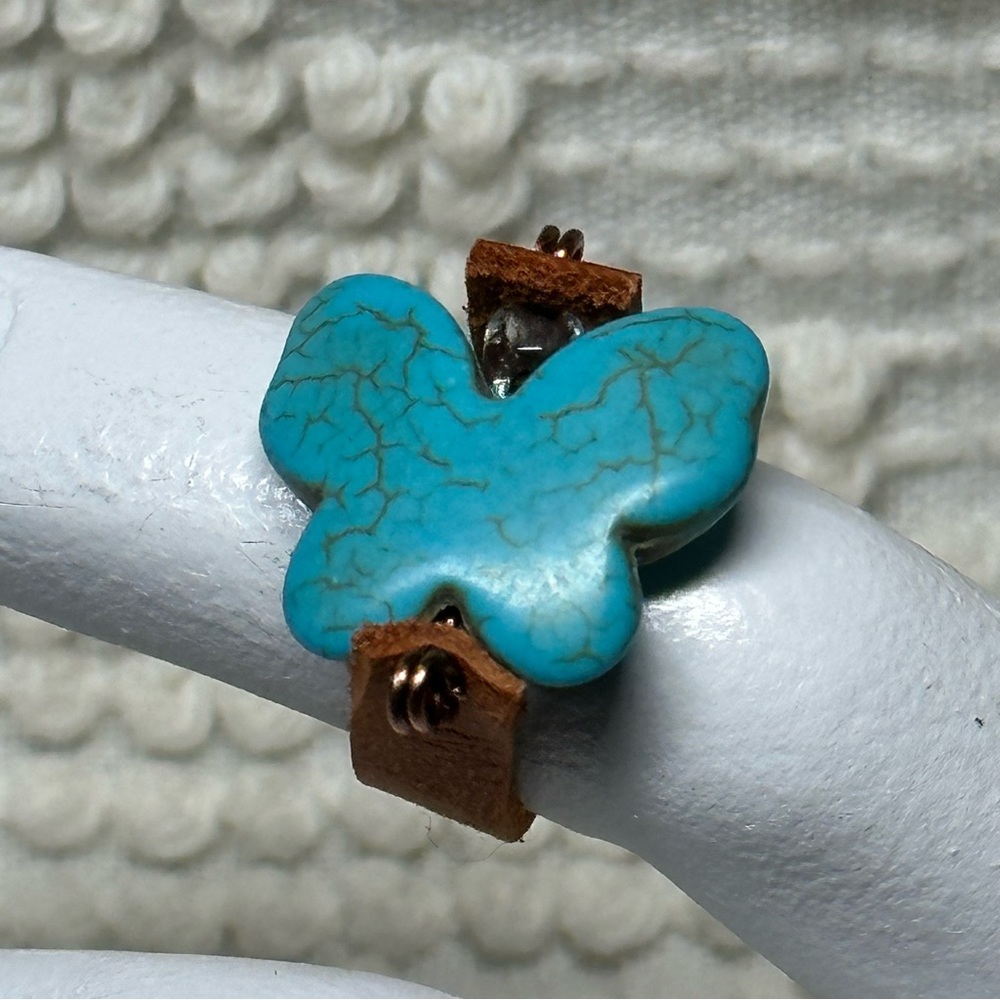 Handmade Leather Ring